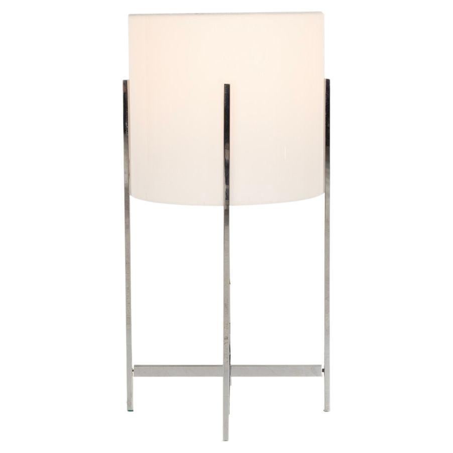 Chromed Brass 
Acrylic Table Lamp by Paul Mayen for Habitat, 1955c. en vente