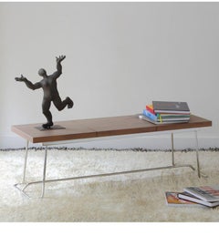 Chromed Brera Bench by Marcos Zanuso Jr