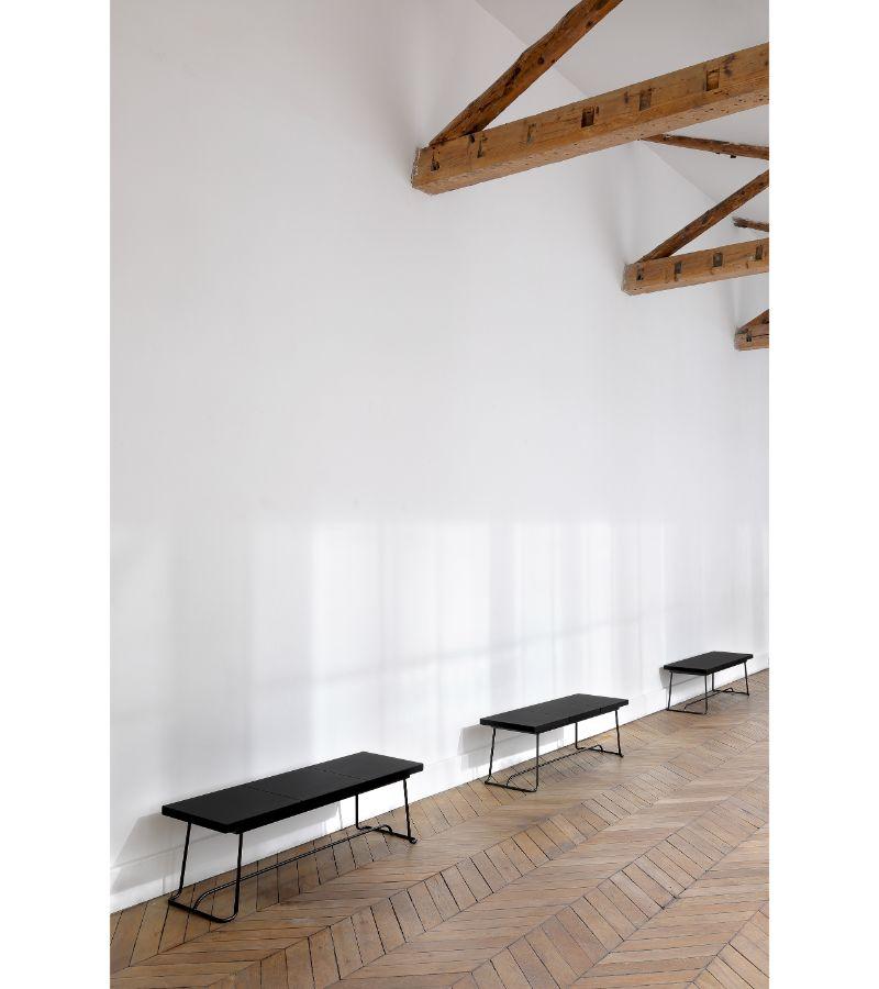 French Chromed Brera Bench by Marcos Zanuso Jr For Sale