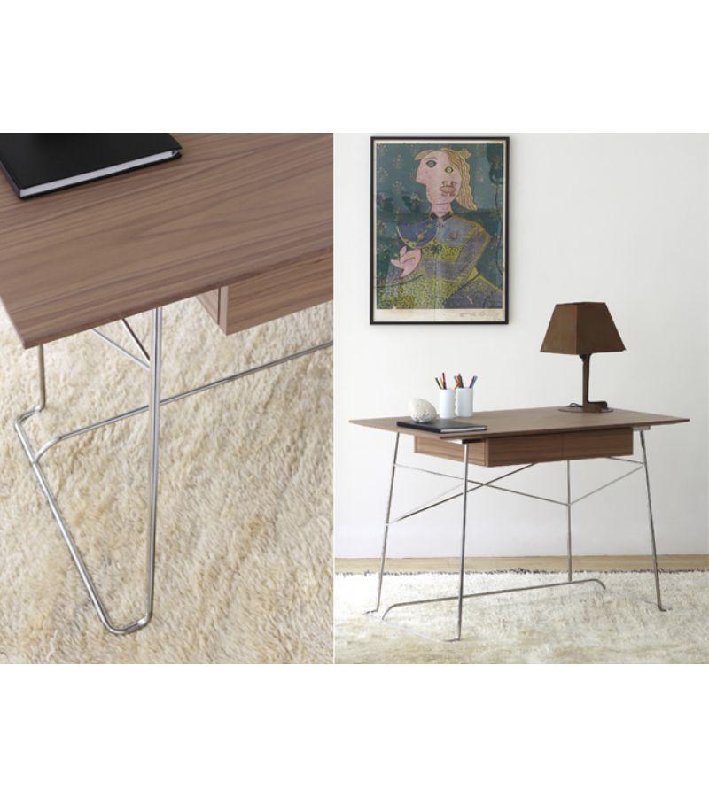 Contemporary Chromed Brera Bench by Marcos Zanuso Jr For Sale