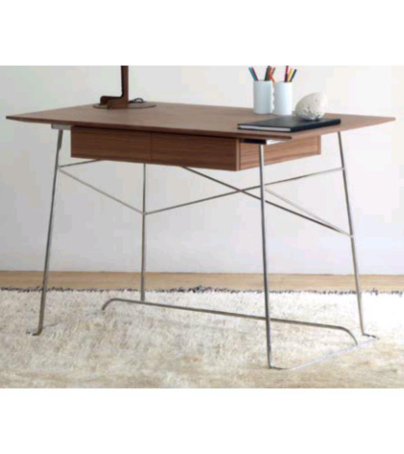 Modern Chromed Brera Desk by Marcos Zanuso Jr For Sale