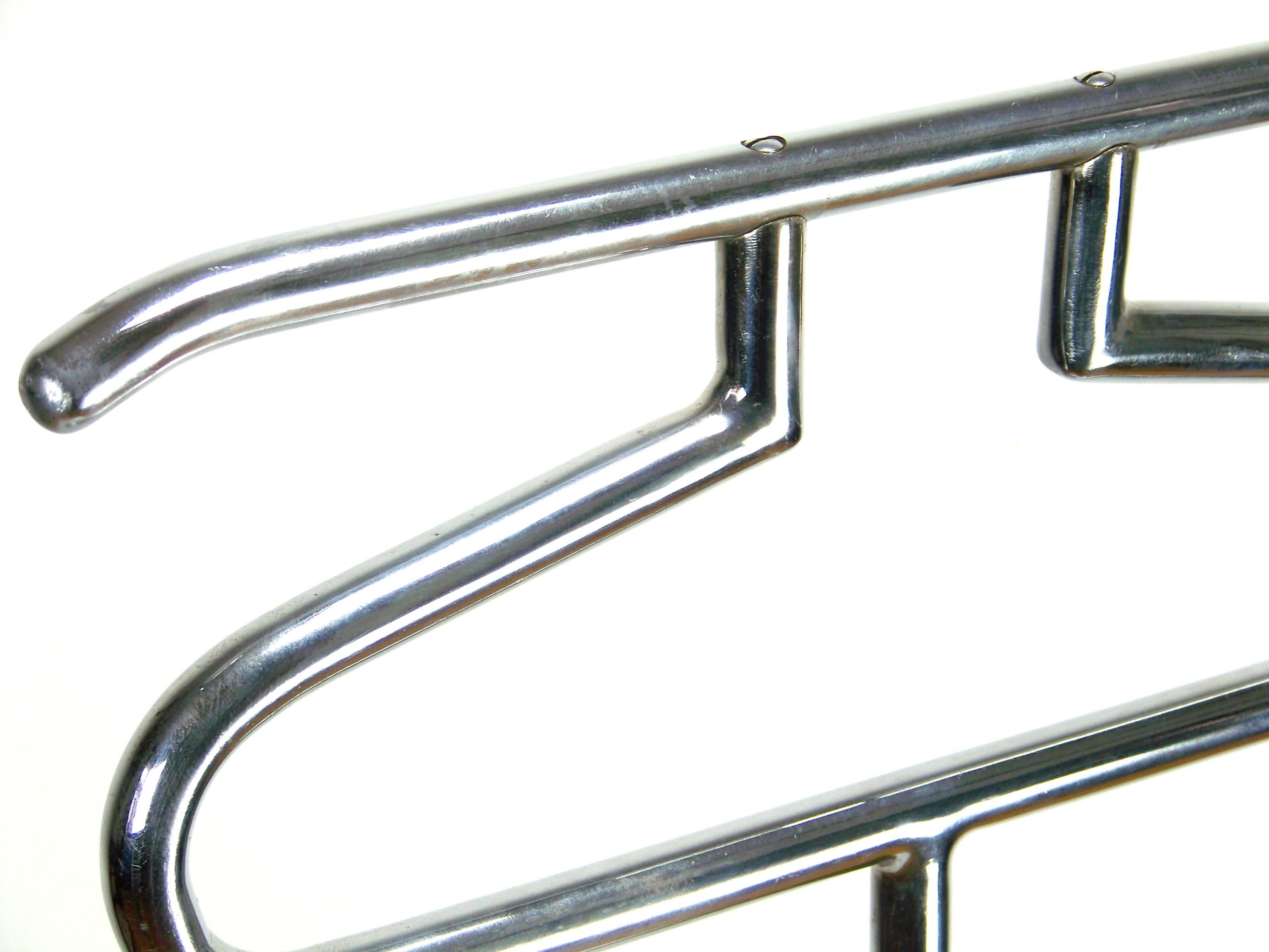 Chromed Clothes Valet Stand, Dressboy, V17 by Slezák, circa 1930 3