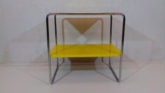 Chromed Coffee Table by Robert Slezák, 1940s