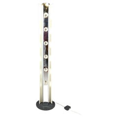 Chromed floor lamp by LOM Monza, 1970s