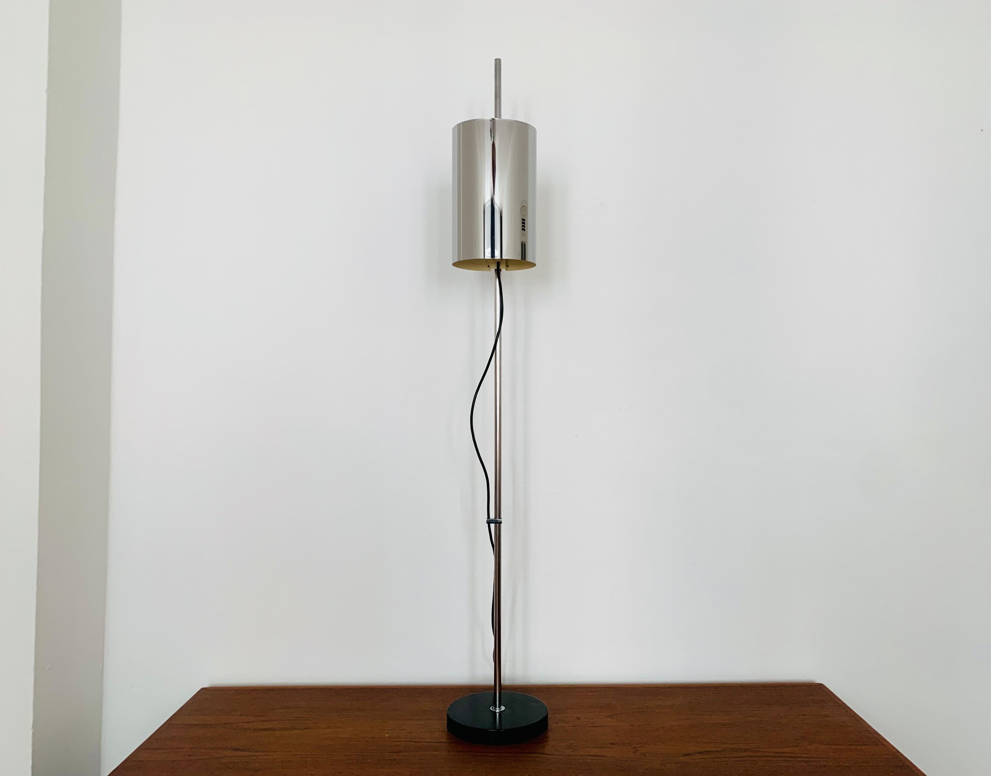 Scandinavian Modern Chromed floor lamp by Raak For Sale