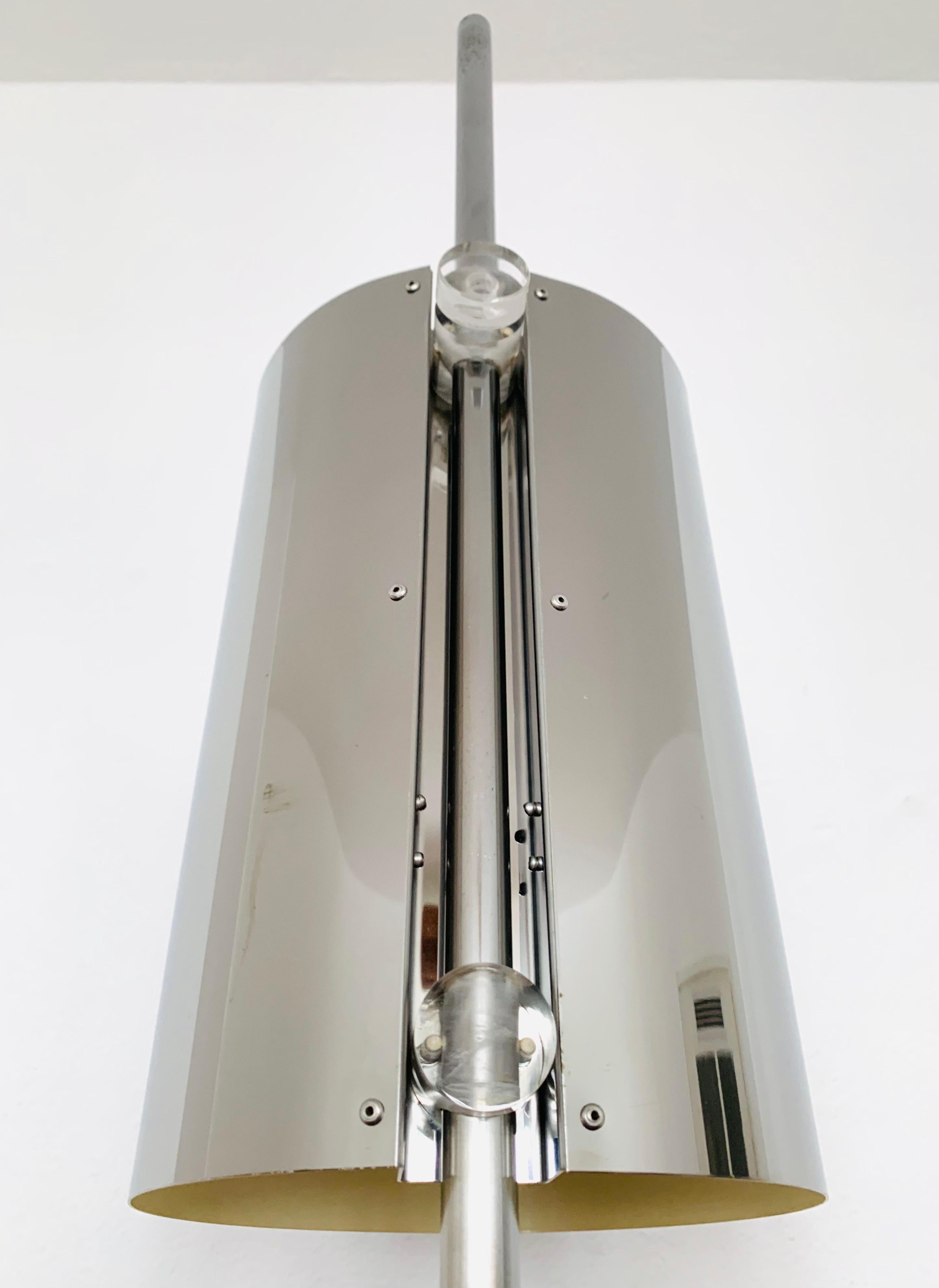 Chromed floor lamp by Raak For Sale 2