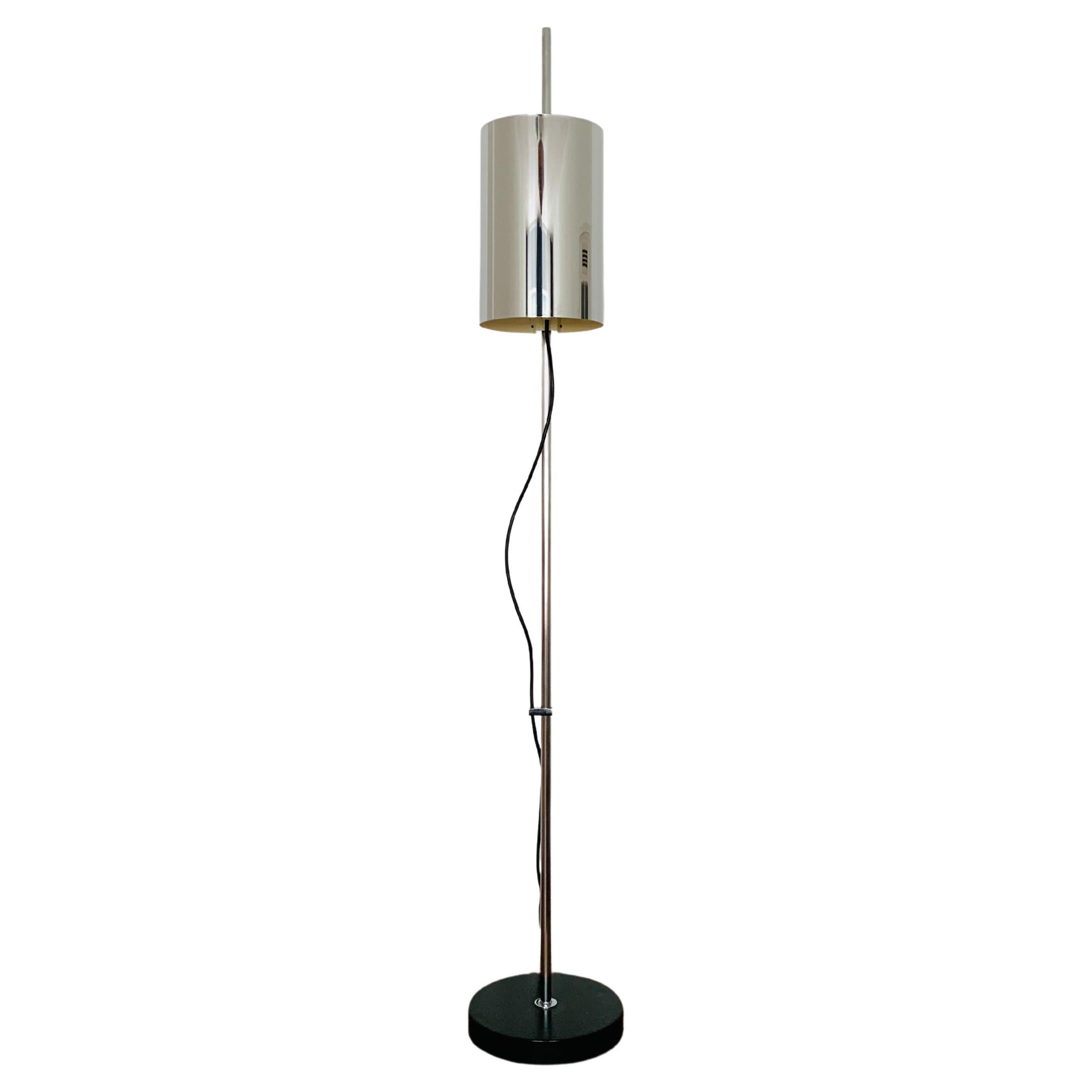 Chromed floor lamp by Raak