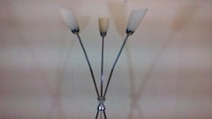 Chromed Floor Lamp Type 101 Lidokov, Czechoslovakia, 1960s
