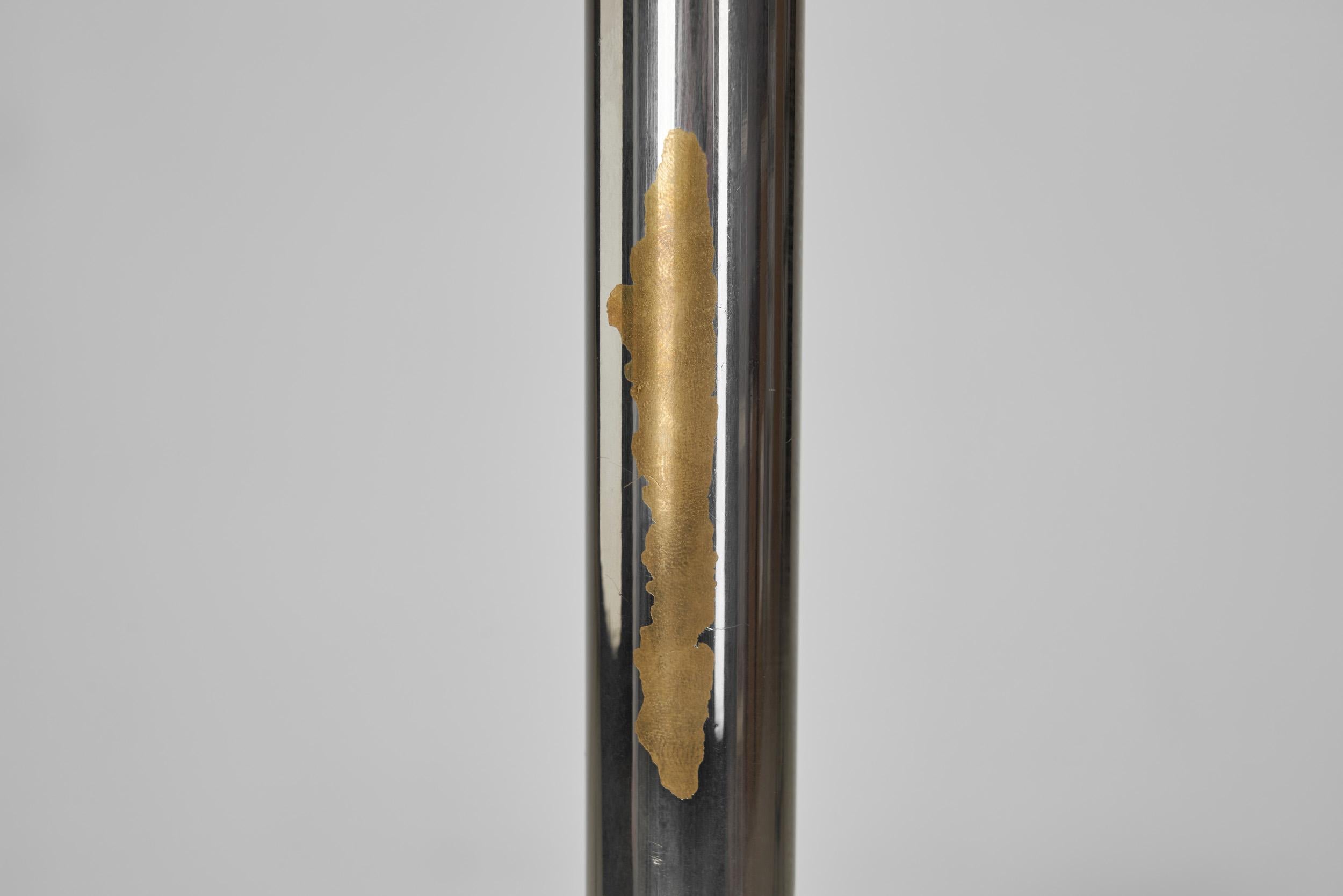 Verchromte Metal Art Deco Tischlampe für WMF Ikora, Deutschland 1930er Jahre im Angebot 7