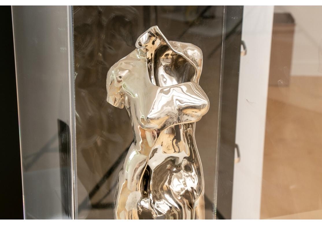 Chromed Metal Sculpture in the Manner of Ernest Trova 4