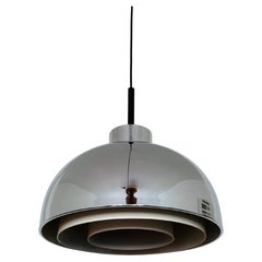 Chromed Pendant Lamp by Doria