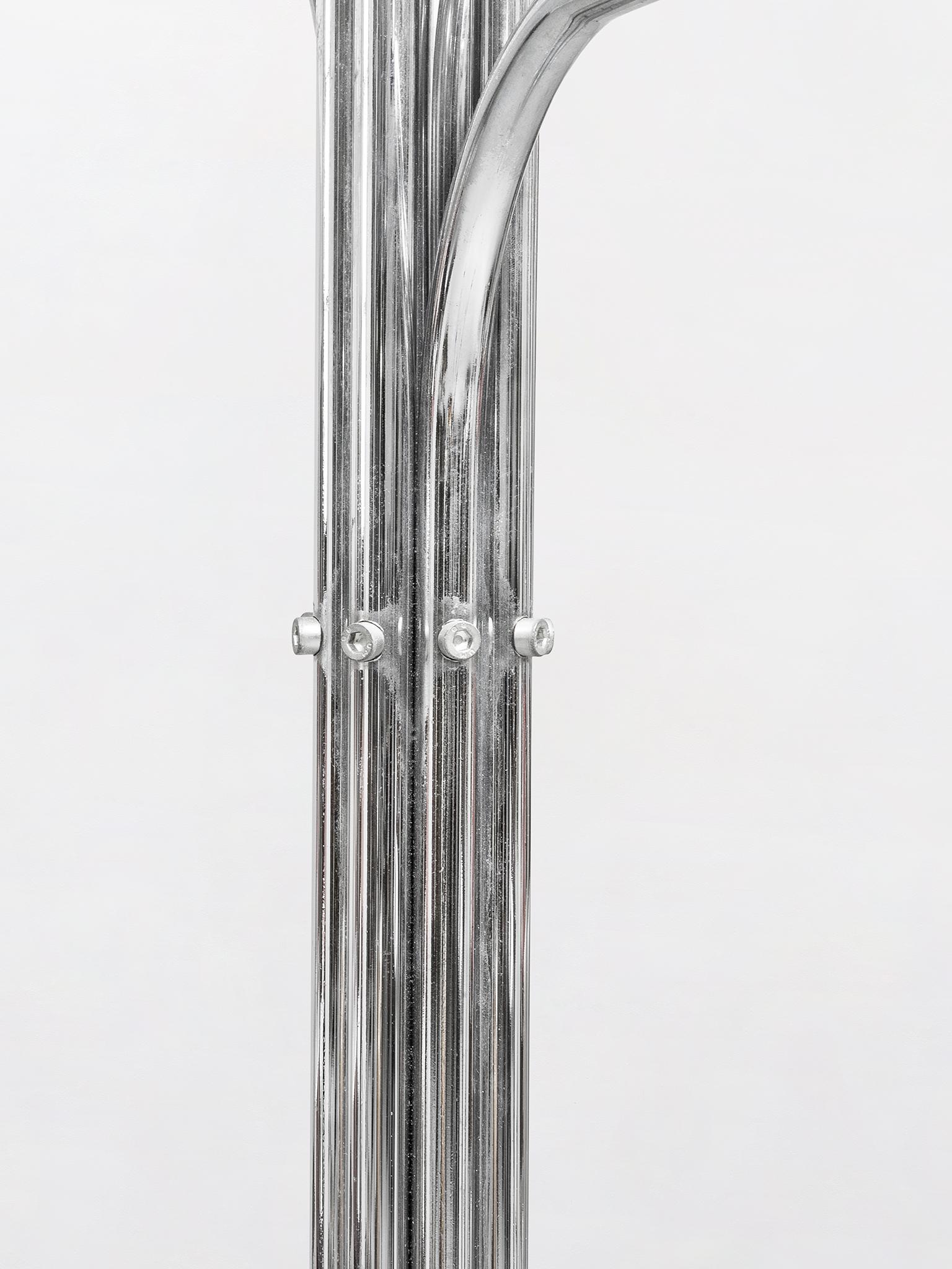 Pare-étincelles en acier chromé « Manteau » de Sidse Werner pour Fritz Hansen, 1971 en vente 3