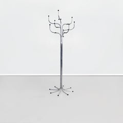 Appendiabiti in acciaio cromato 'Coat Tree' di Sidse Werner per Fritz Hansen, 1971