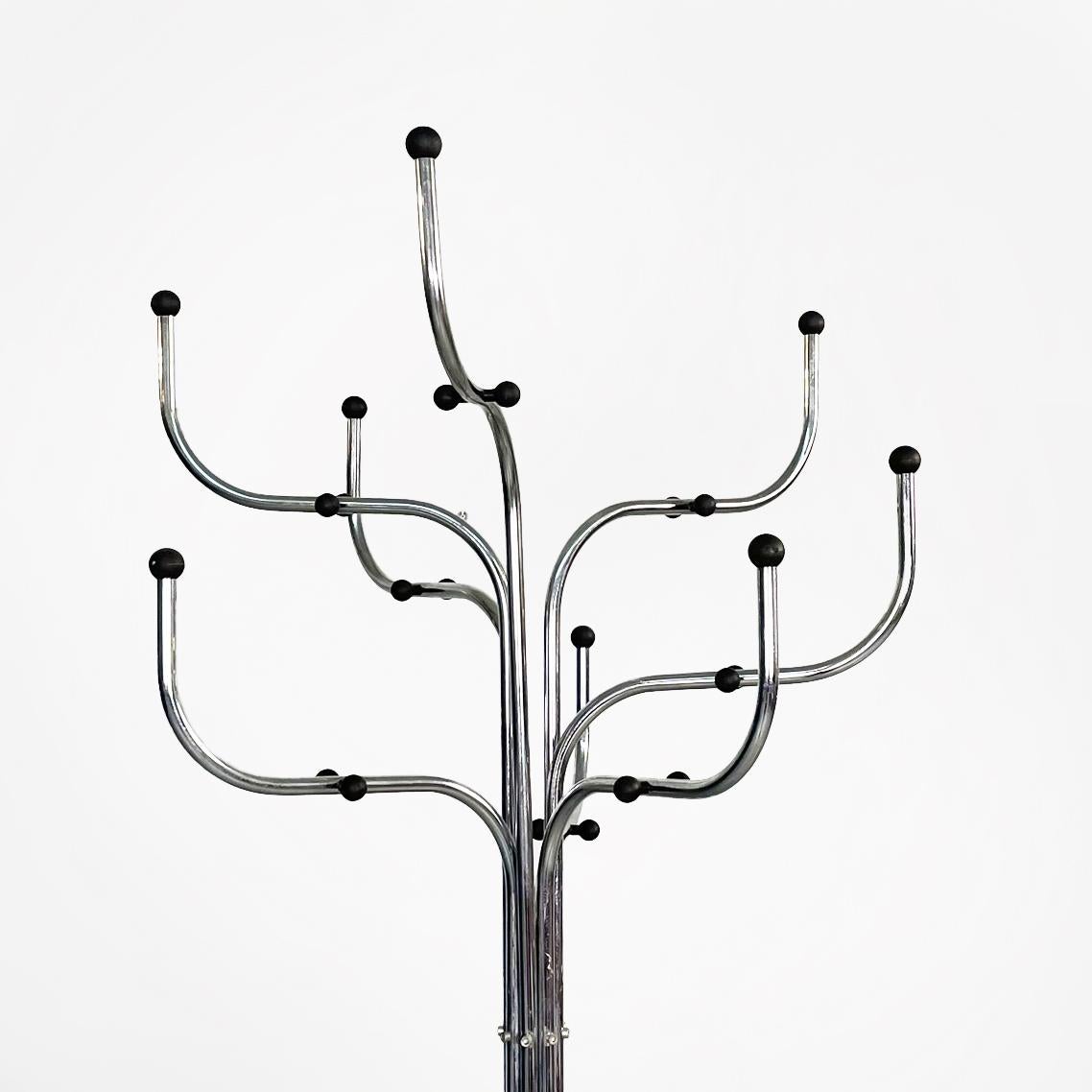 Modern Chromed steel coatrack 'Coat Tree' by Sidse Werner for Fritz Hansen, 1971 For Sale