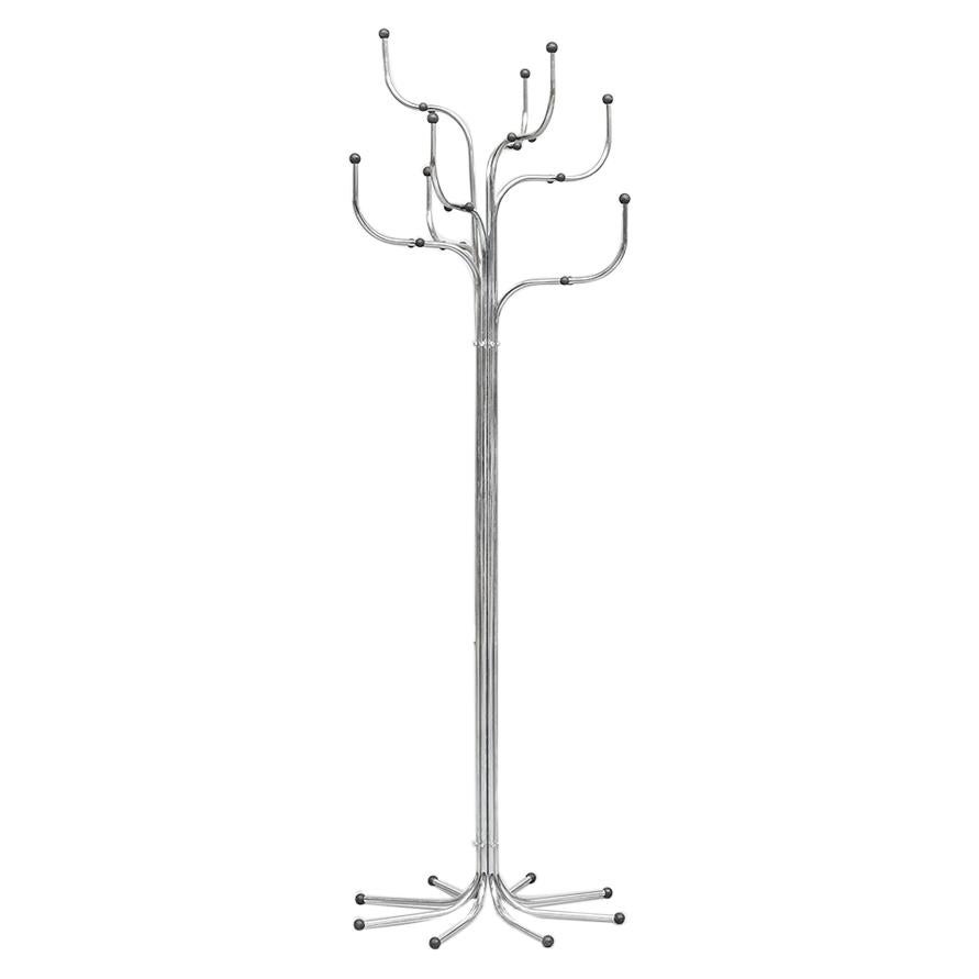 Chromed steel coatrack 'Coat Tree' by Sidse Werner for Fritz Hansen, 1971 For Sale