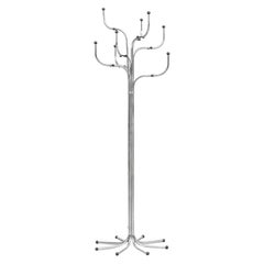 Chromed steel coatrack 'Coat Tree' by Sidse Werner for Fritz Hansen, 1971