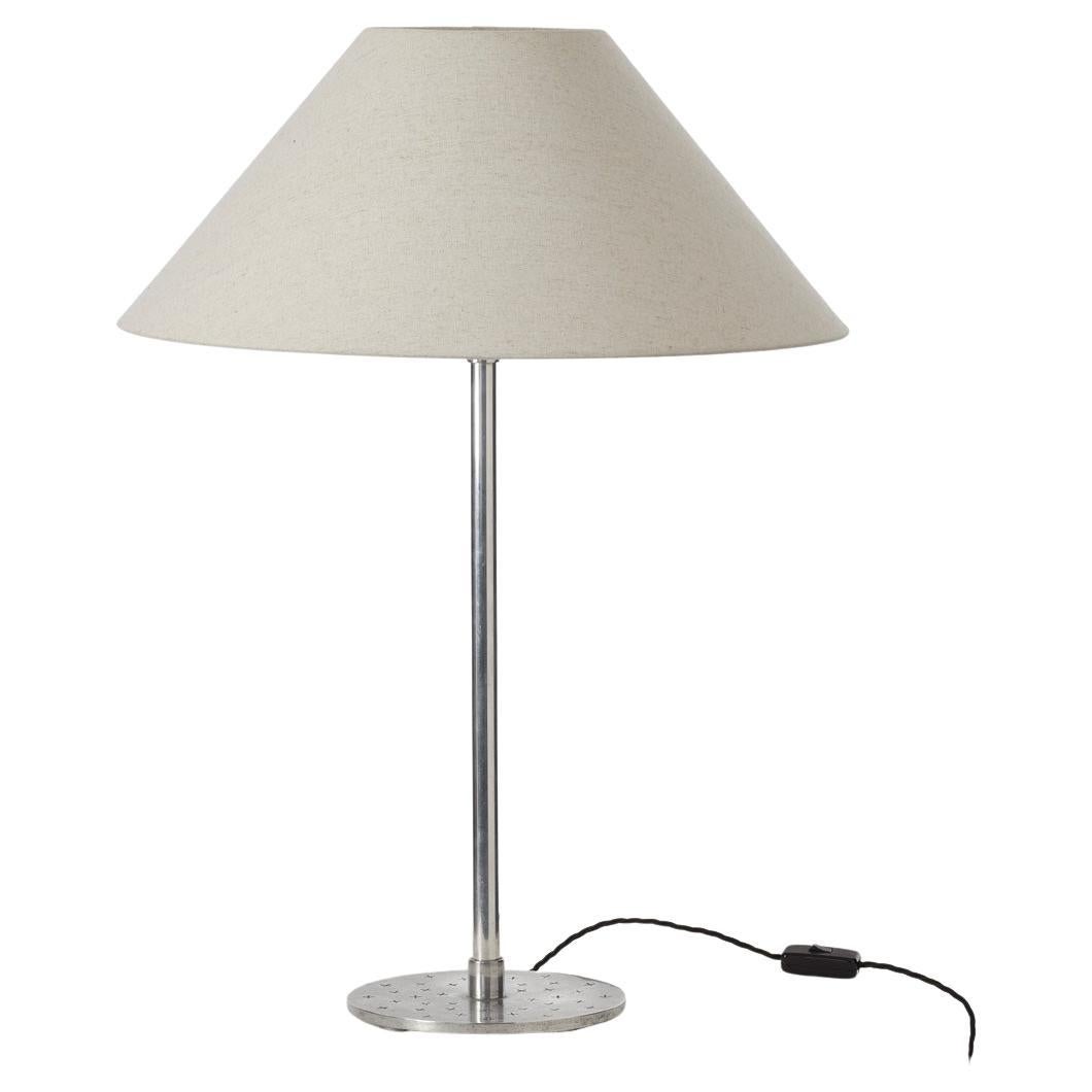 Chromed table lamp for Habitat, UK 1990s For Sale