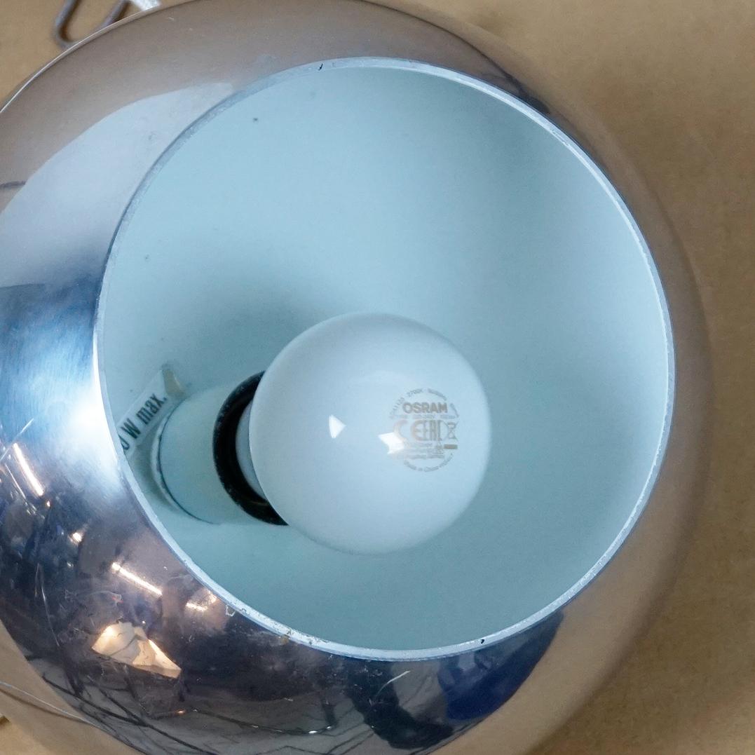Cromo Ciondolo Topan VP6 cromato di Verner Panton Danimarca in vendita