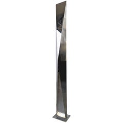 Chromed Totem Art Contemporary Sculpture