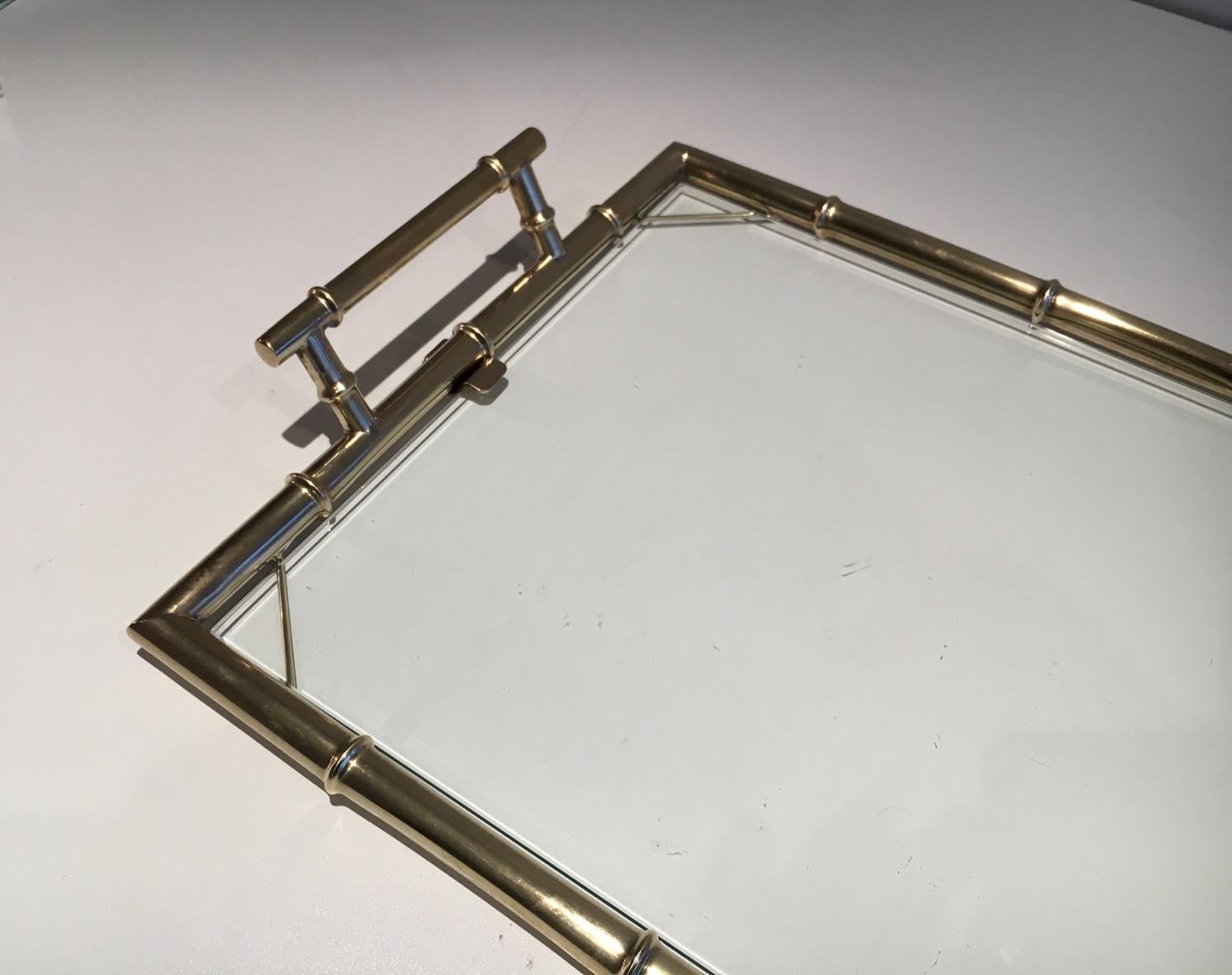 Chromed Tray, circa 1970 In Good Condition In Marcq-en-Barœul, Hauts-de-France