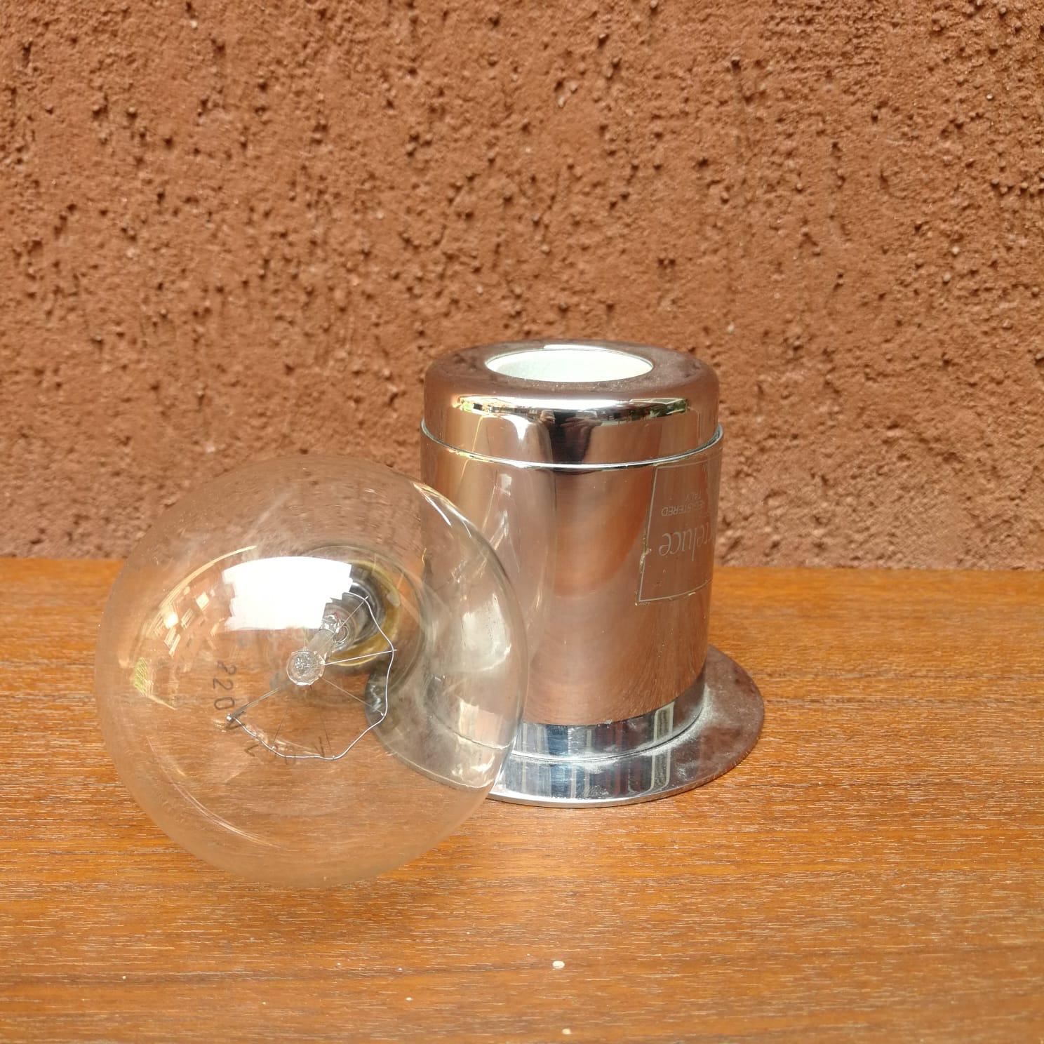 Chromed wall lamp Mod. SP15 by Gino Sarfatti for Arteluce, 1960 1