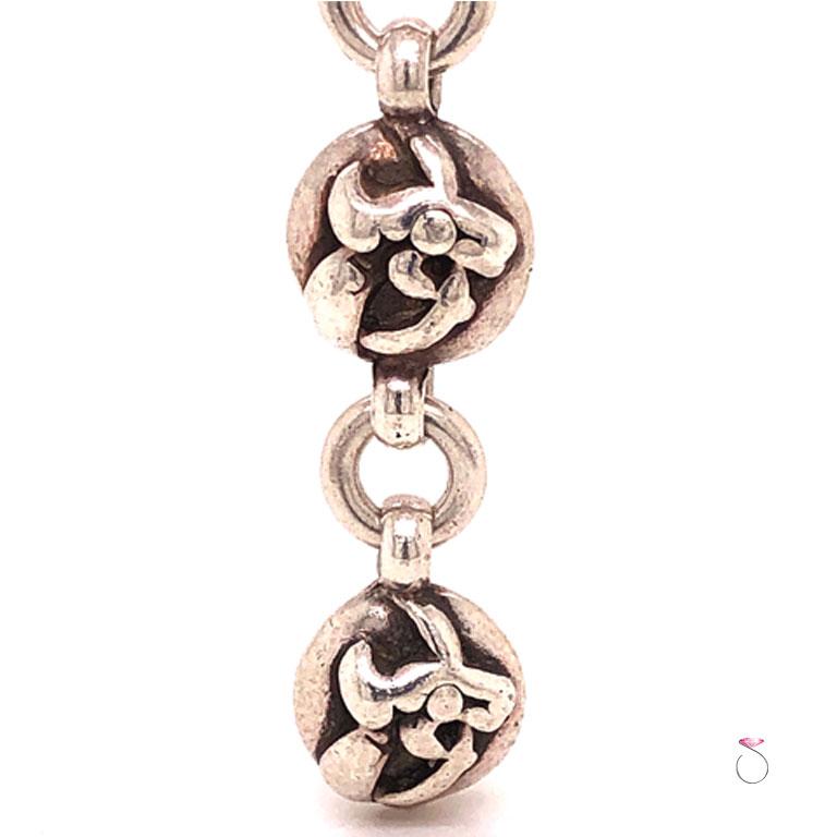 Chromehearts Dragon Chain Bracelet in Sterling Silver 1