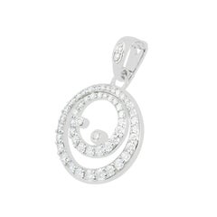 Chromia 0.73ct White Diamond (D-Flawless) in 18K White Gold Pendant