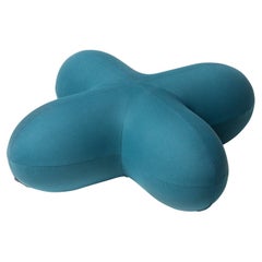 Chromosome x Blue Pouf by Denis Santachiara