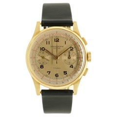 Chronograph Suisse 18K Rose Gold Antimagnetic 37mm