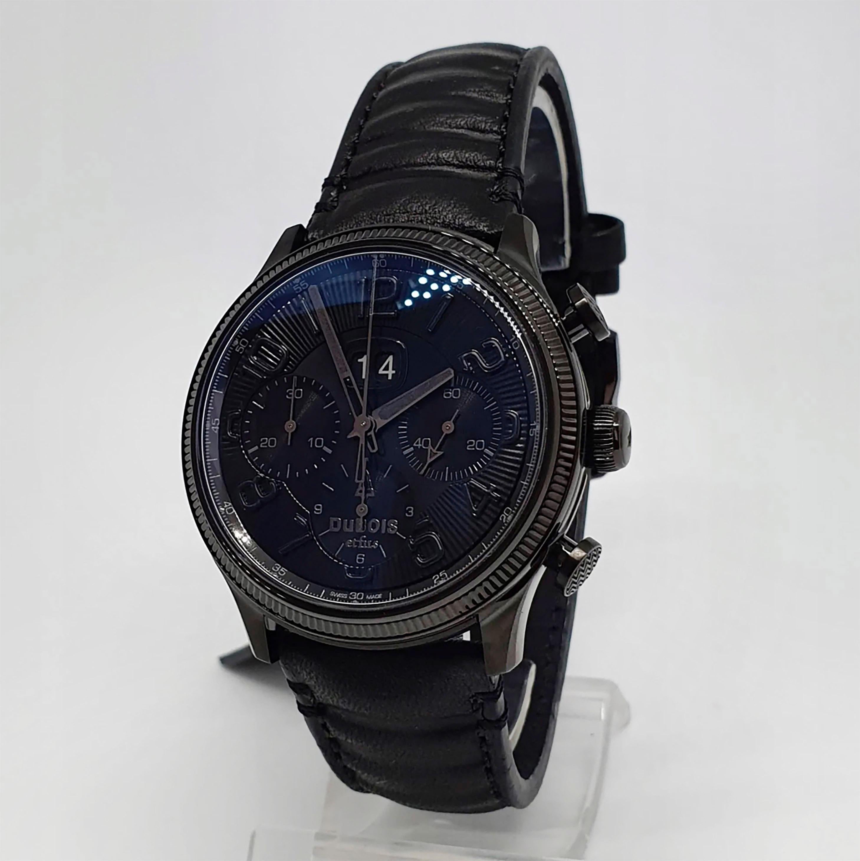 Chronographe Dubois et fils DBF001-03 For Sale 8