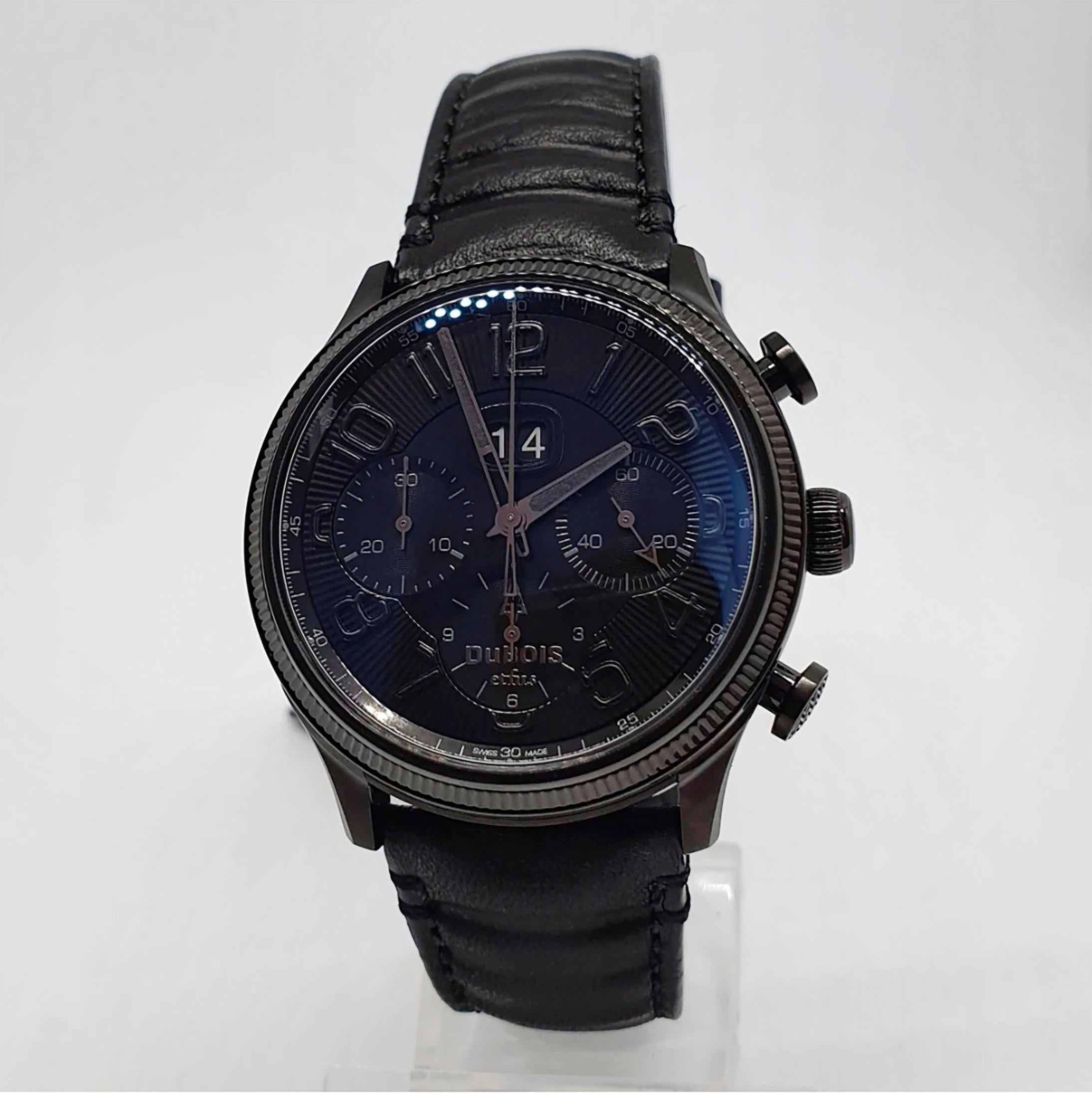 Chronographe Dubois et fils DBF001-03 For Sale 9