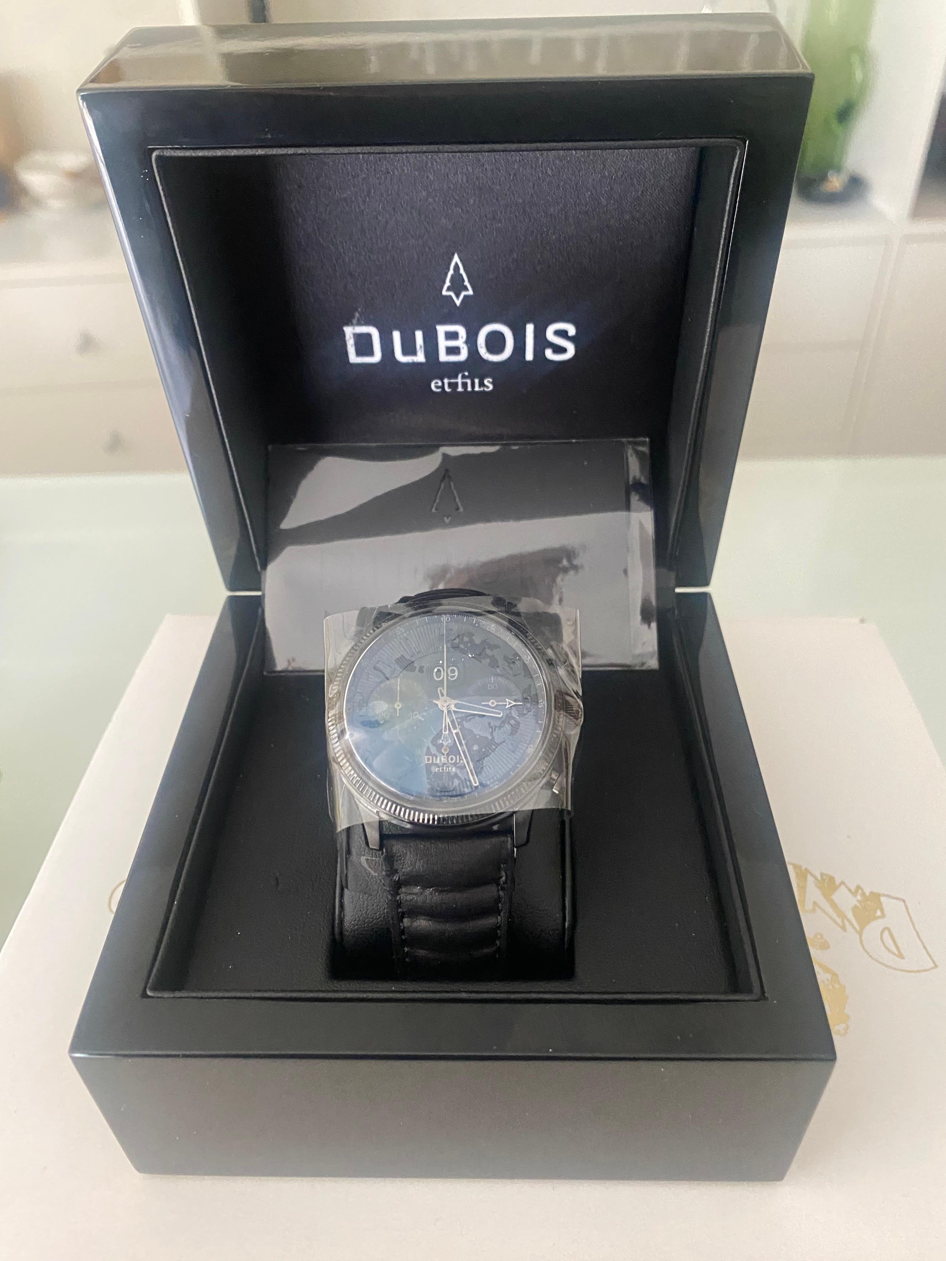 Women's or Men's Chronographe Dubois et fils DBF001-03 For Sale