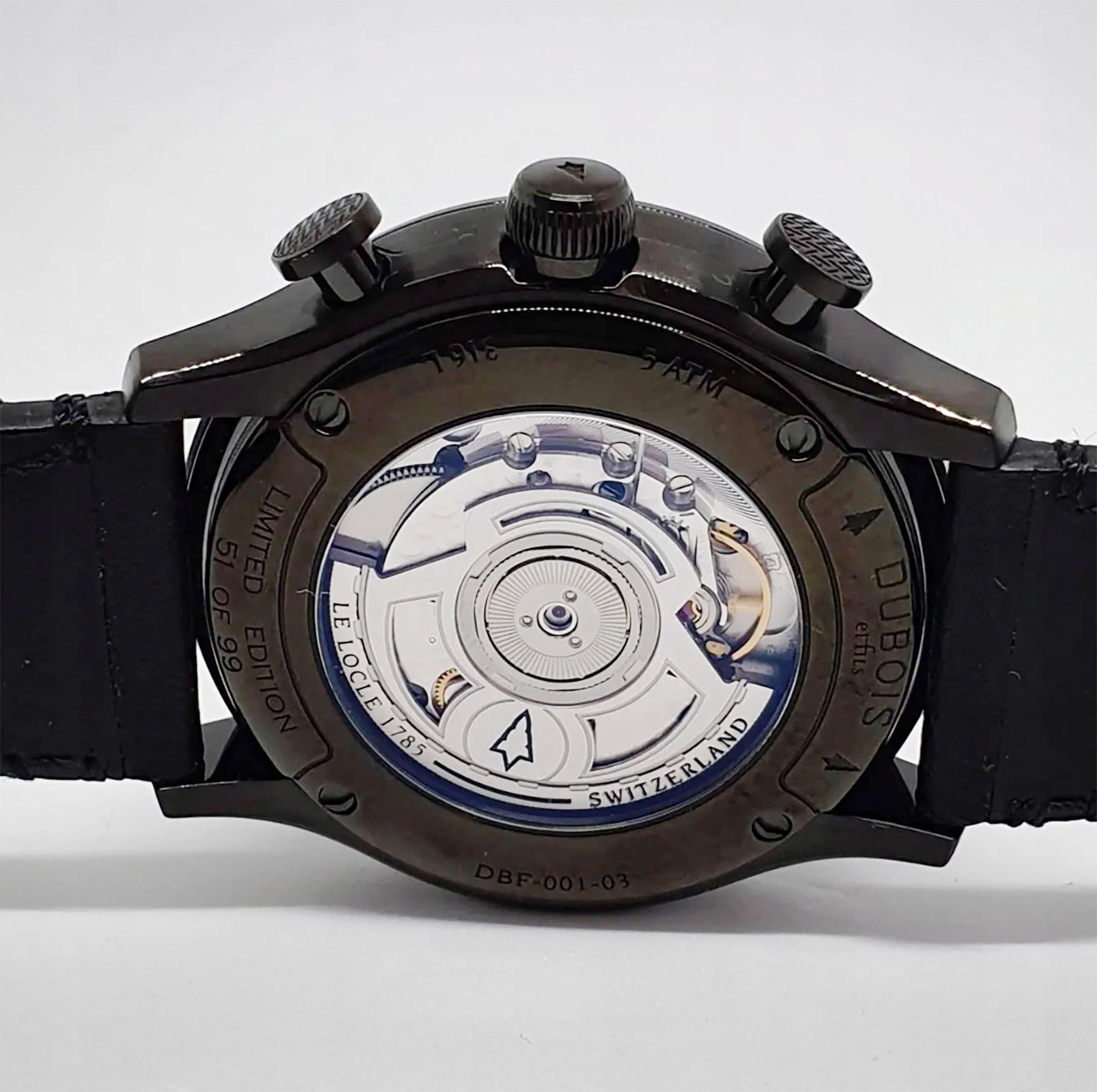 Chronographe Dubois et fils DBF001-03 For Sale 1