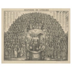 Chronological Table of Popes in Church History, circa 1880