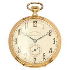 Chronomètre Corgemont Watch Pocket Watch in 18ct Gold – Early 20th Century