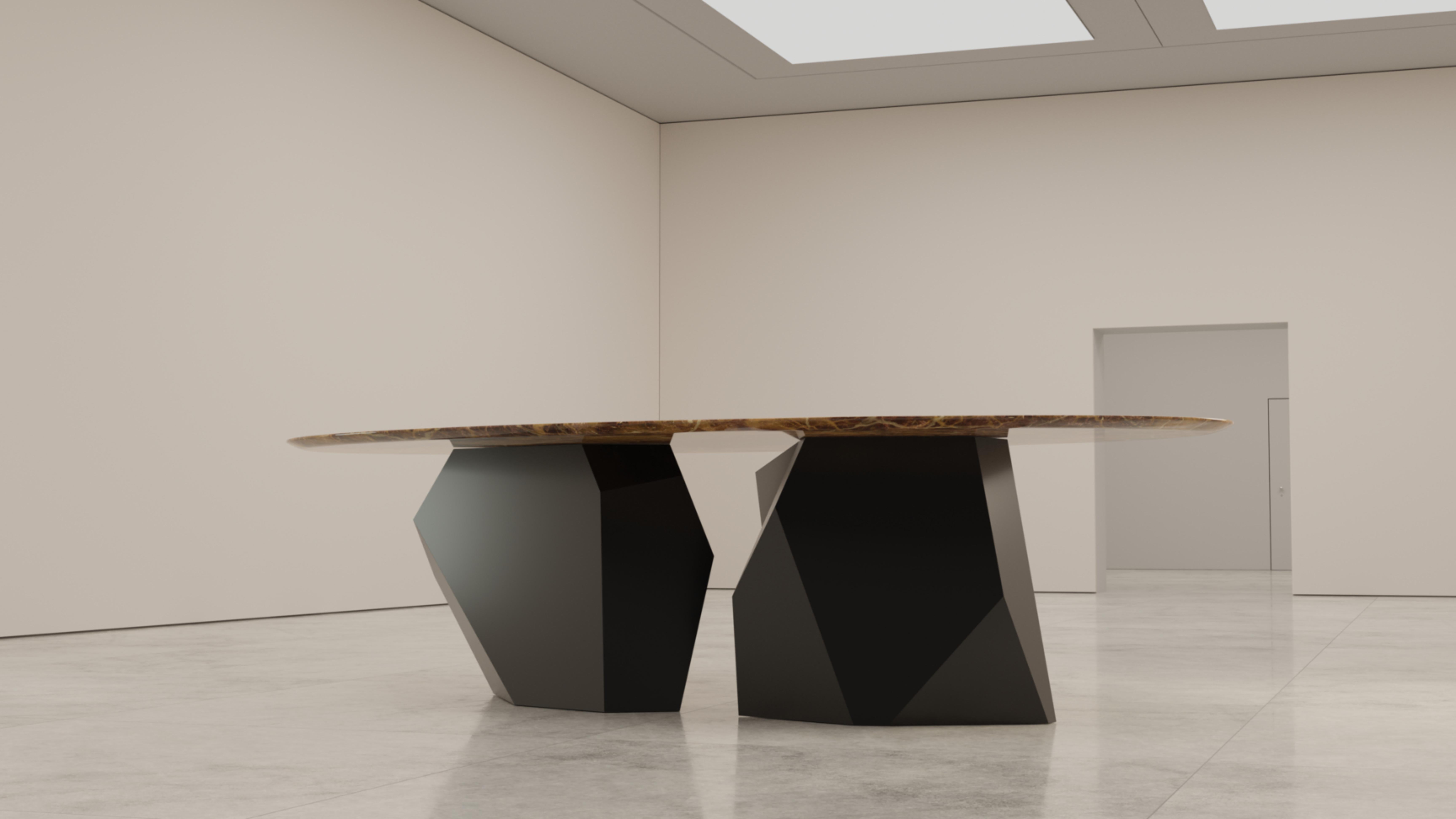 Post-Modern Chronos Dining Table by Duffy London