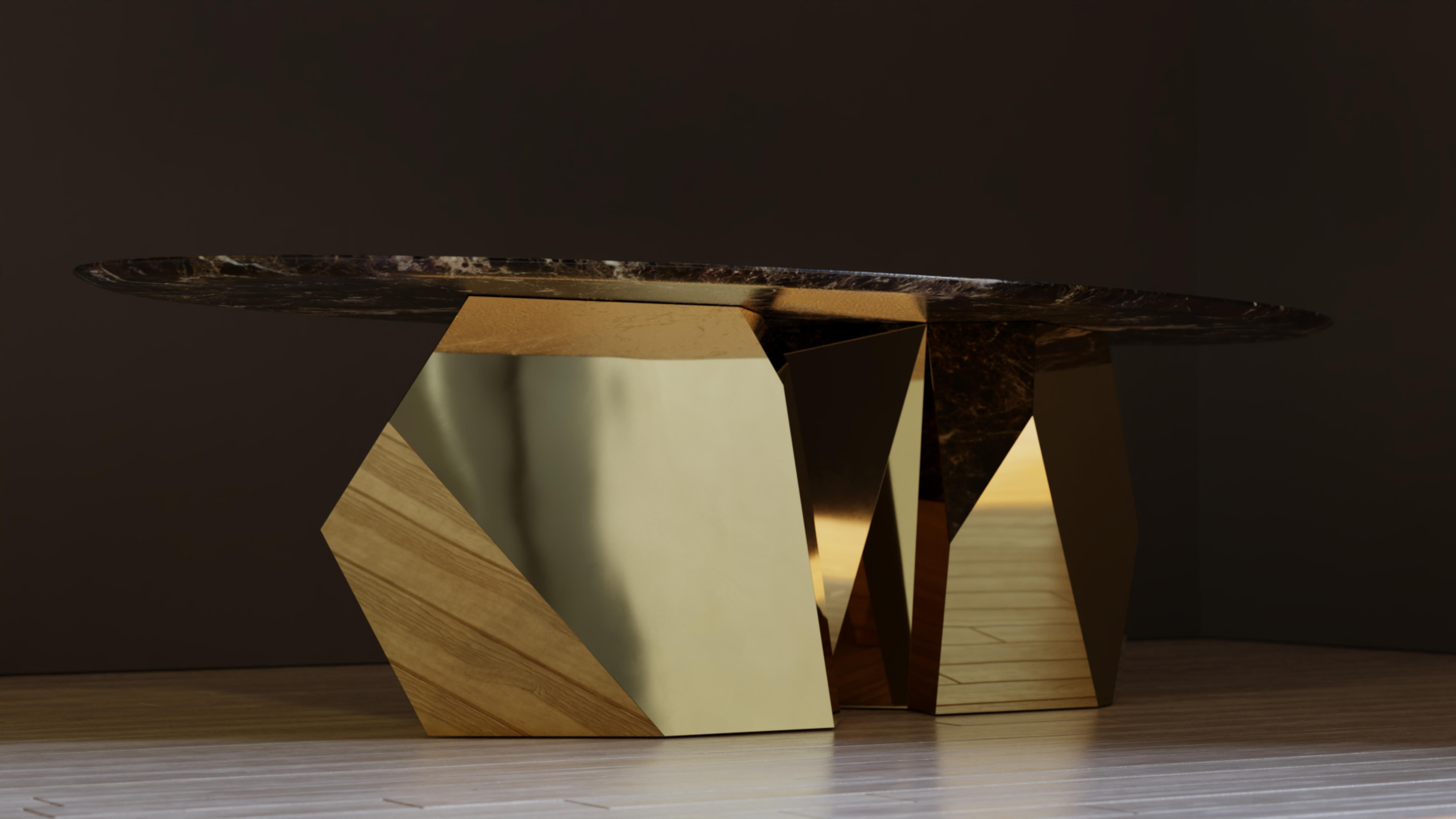 Post-Modern Chronos Dining Table by Duffy London