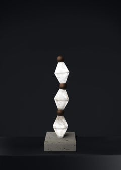 Chronos Ruggine Of Florence Table Lamp by Alabastro Italiano