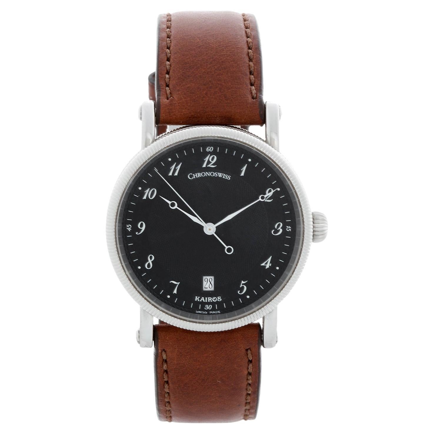 Chronoswiss Kairos Herrenuhr aus Edelstahl Ch2823 im Angebot
