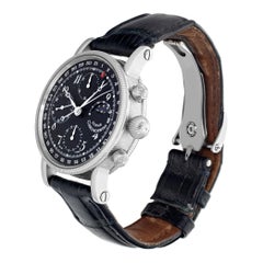 Chronoswiss Lunar Chronograph stainless steel Automatic Wristwatch Ref CH7523