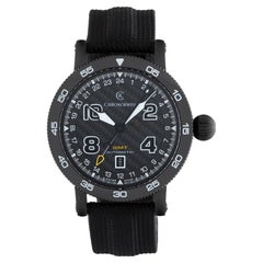Uhrmacher GMT Ref. von Chronoswiss CH2535 Edelstahl Schwarzer DLC 44mm 