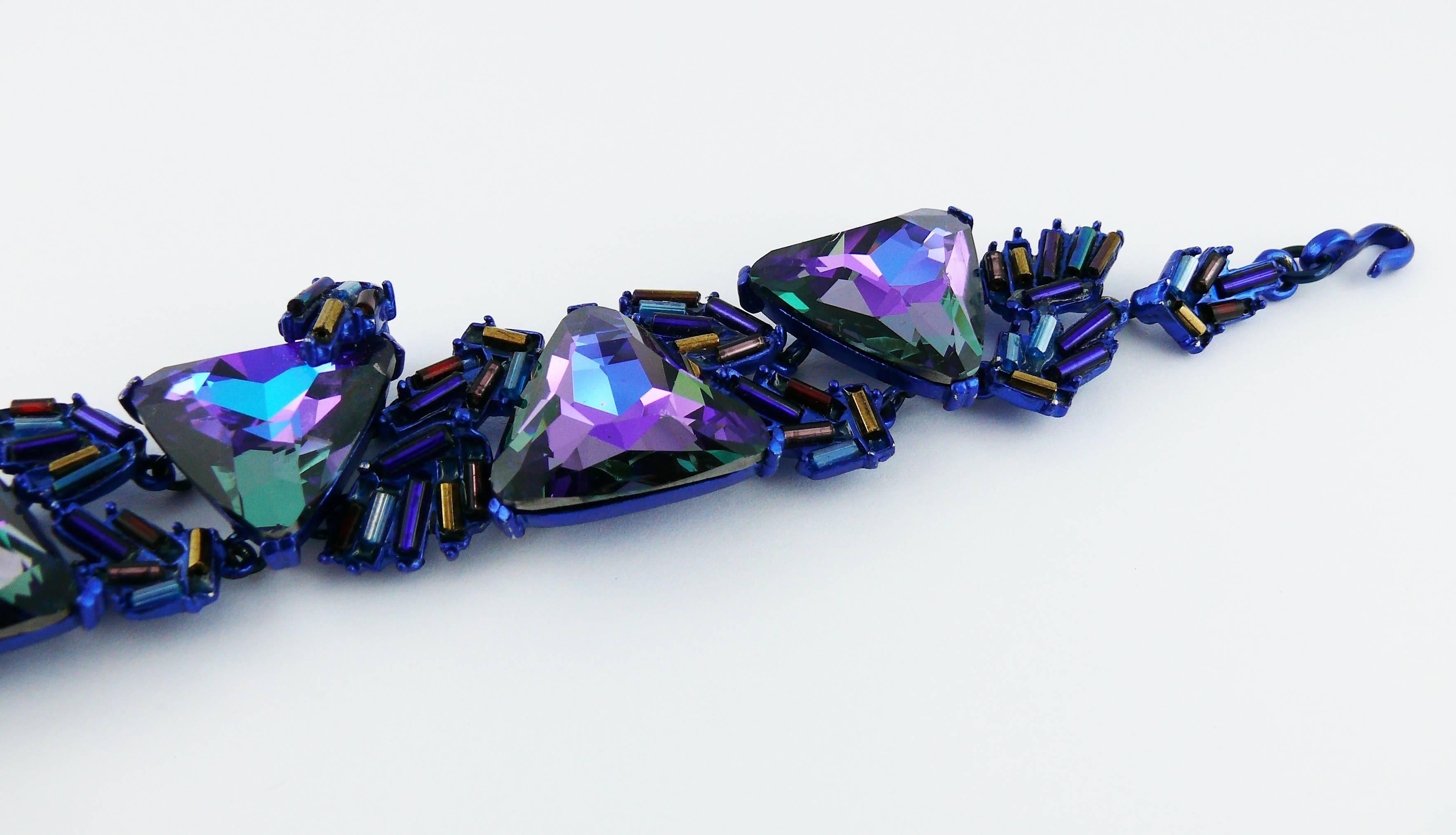 Chrzitischer Lacroix  Choker-Halskette aus Kristall im Angebot 1