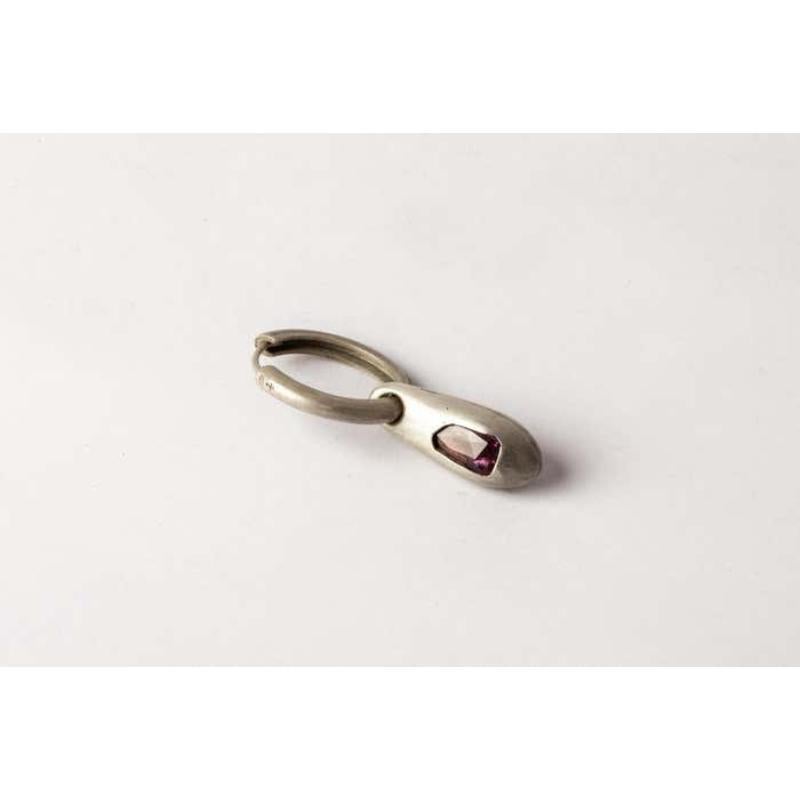 Chrysalis Earring (0.8 CT, Pink Sapphire, DA+SAF) For Sale 1