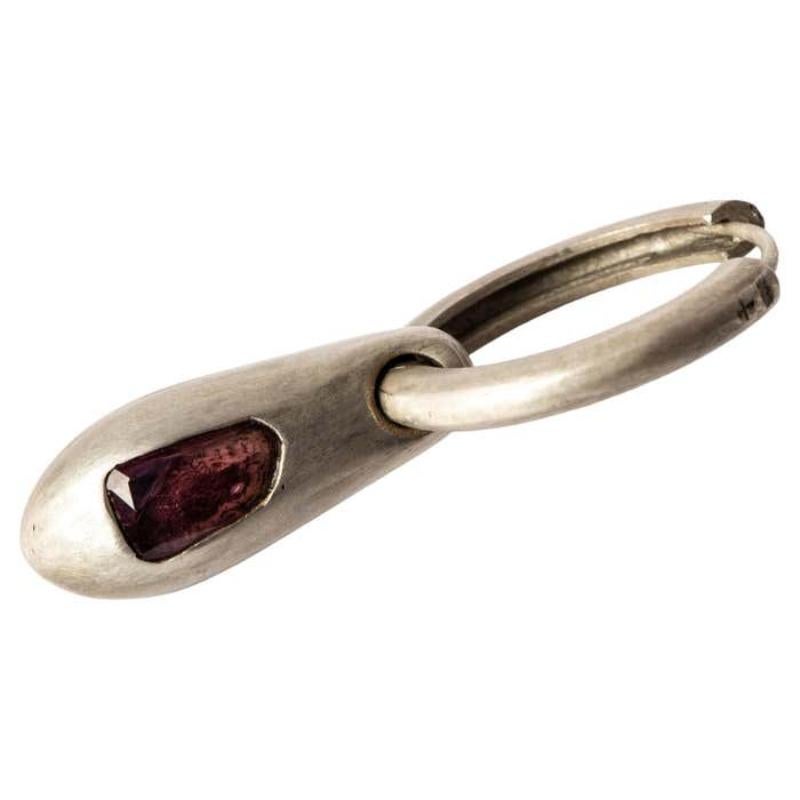 Chrysalis Earring (0.8 CT, Pink Sapphire, DA+SAF) For Sale