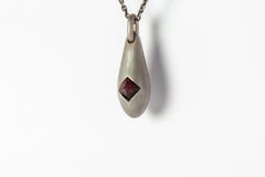 Chrysalis Necklace (Cremaster Emergence, Red Spinel, DA+SPL)