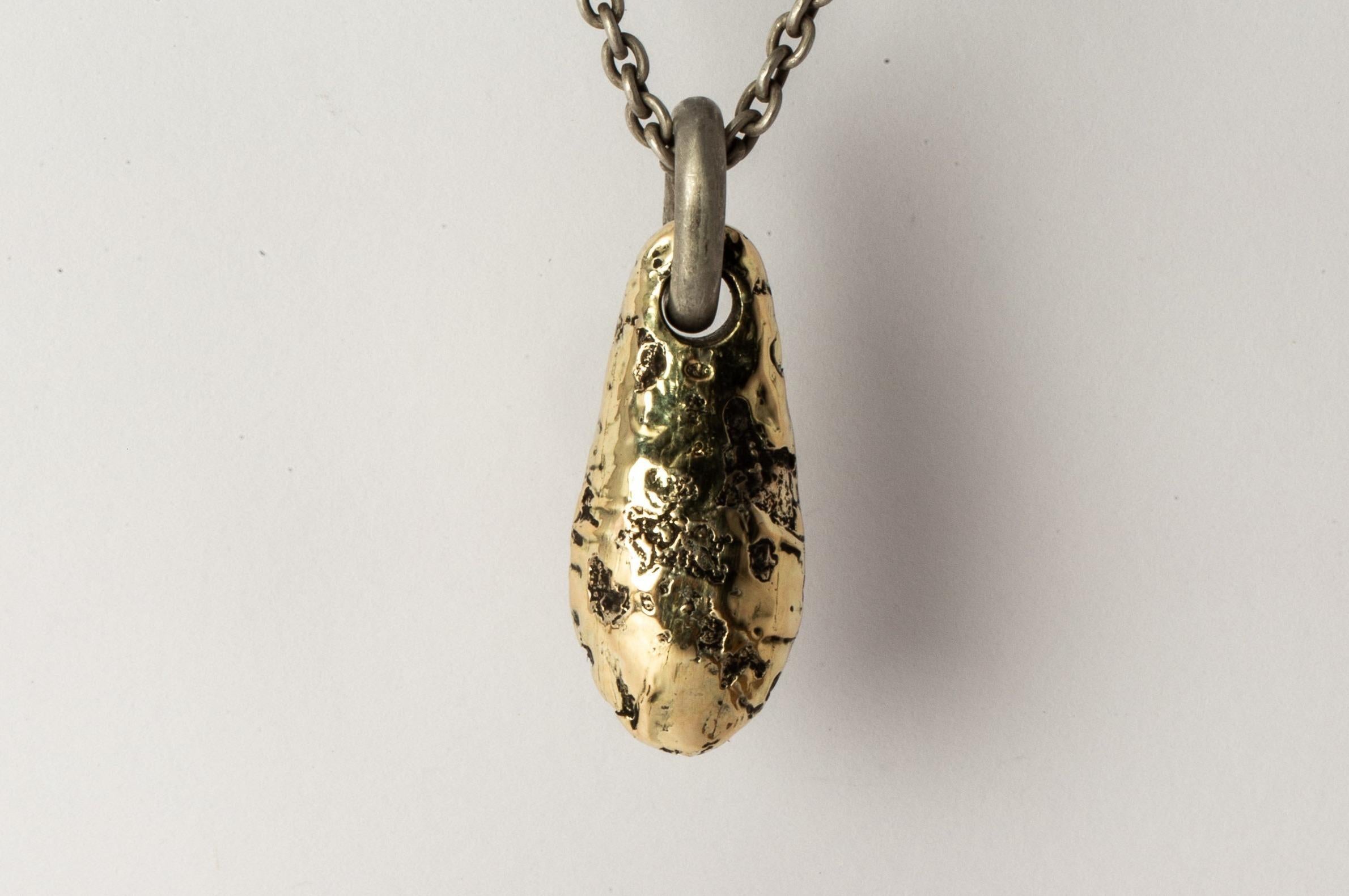 Women's or Men's Chrysalis Necklace (Fuse, Nympha, No.3, DA18K) For Sale