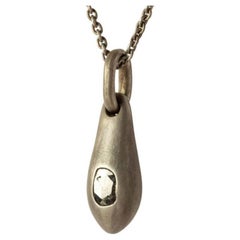 Collier chrysalis ( Nympha, 1.55 carat, dalle de diamants, DA+DIA)