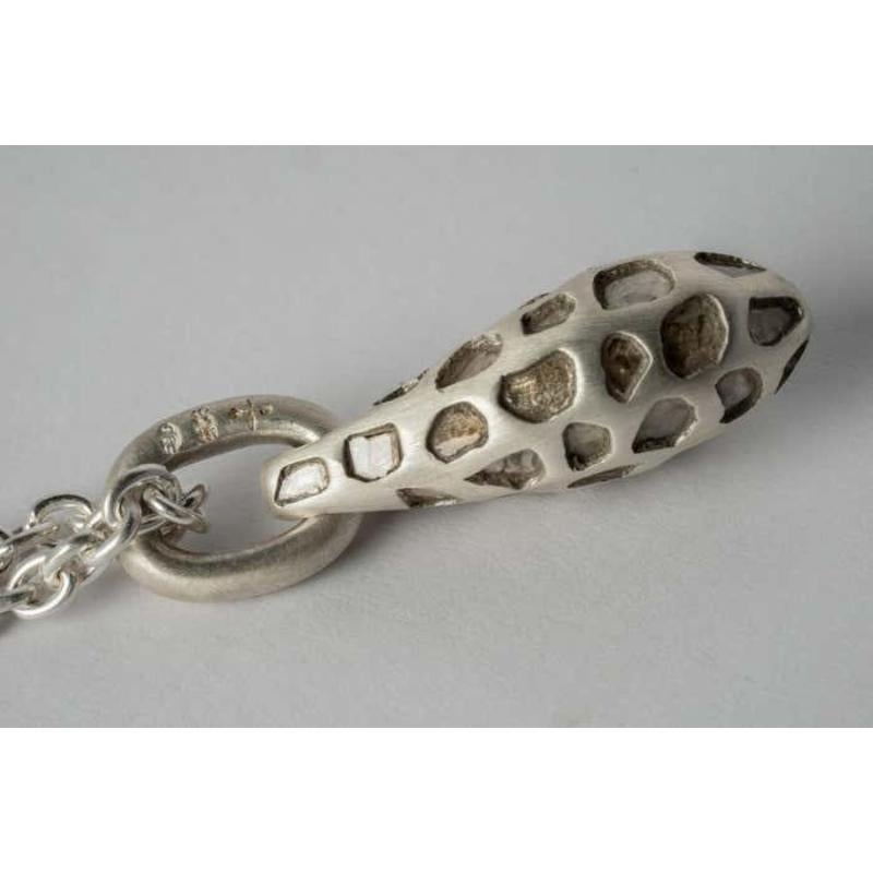 Chrysalis-Halskette (Nympha, MEGA Pavé, Nr.1, MA+DIA) für Damen oder Herren im Angebot