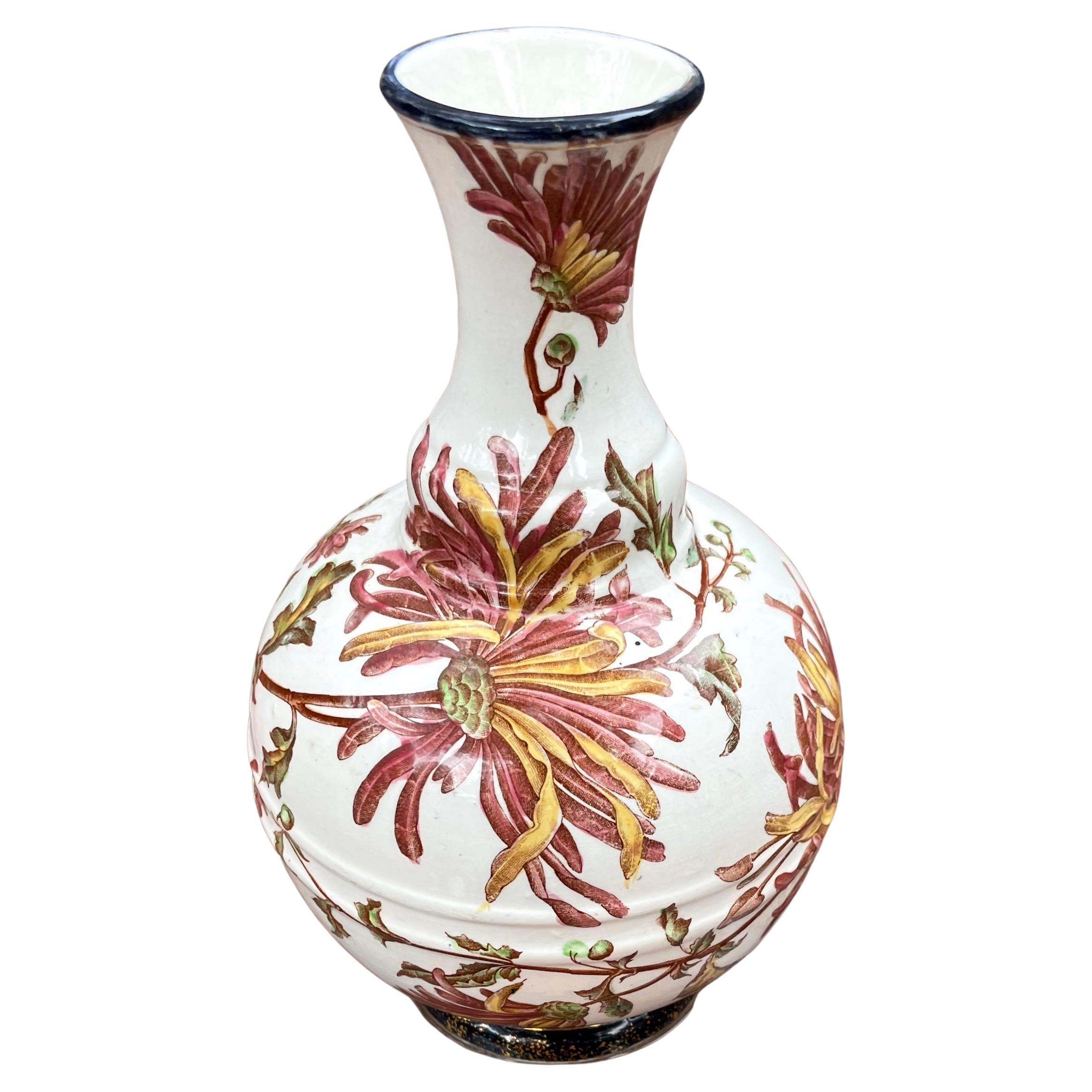 Vase à bourgeons de chrysanthème en vente