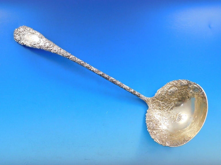 Chrysanthemum by Durgin Sterling Silver Flatware Set for 12